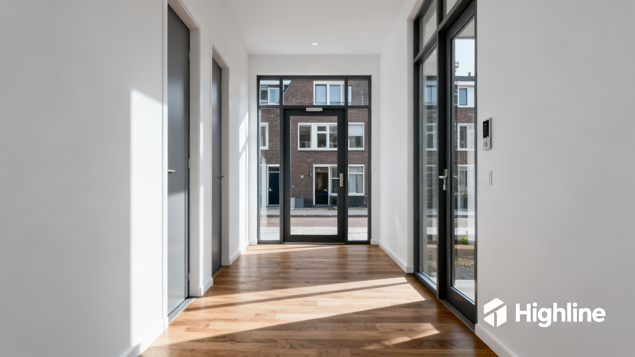 Schoonmaakbedrijf Highline aan het werk